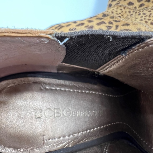 BCBGeneration Animal Print Bootie (7.5) - Picture 6 of 6